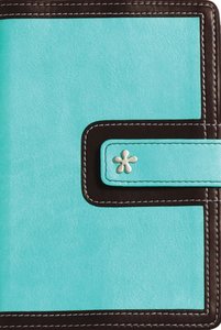KJV Compact Reference Turquoise/Chocolate Italian Duo-Tone (Red Letter Edition) KJV Compact Reference Turquoise/Chocolate Italian Duo-Tone (Red Letter Edition)
