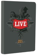 NLT Live Bible Charcoal Sketch (Black Letter Edition) Imitation Leather