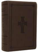ESV Study Bible Personal Size Olive Celtic Cross Trutone (Black Letter Edition) Imitation Leather