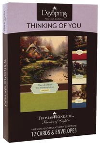 Boxed Cards Thinking of You: Thomas Kinkade - "Painter of Light" Boxed Cards Thinking of You: Thomas Kinkade - "Painter of Light"
