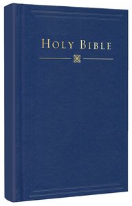 HCSB Pew Bible Slate Blue HCSB Pew Bible Slate Blue