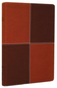 NIV Large Print Thinline Caramel Chocolate Duo-Tone (Red Letter Edition) NIV Large Print Thinline Caramel Chocolate Duo-Tone (Red Letter Edition)