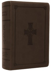 ESV Study Bible Personal Size Olive Celtic Cross Trutone (Black Letter Edition) ESV Study Bible Personal Size Olive Celtic Cross Trutone (Black Letter Edition)