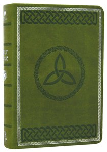 HCSB Compact Large Print Olive Green Celtic Design HCSB Compact Large Print Olive Green Celtic Design