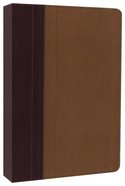 NIV Quest Standard Study Bible Burgundy/Tan (Black Letter Edition) Premium Imitation Leather