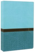 NIV Quest Standard Study Bible Turquoise/Caribbean (Black Letter Edition) Premium Imitation Leather