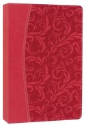 NIV Quest Standard Study Bible Coral (Black Letter Edition) Premium Imitation Leather