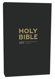 NIV Popular Cross-Reference Black Leather NIV Popular Cross-Reference Black Leather