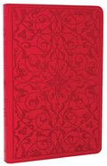 ESV Thinline Bible Wild Rose Floral Design (Red Letter Edition) Imitation Leather