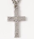Pendant: Cross Textured (Pewter) Jewellery