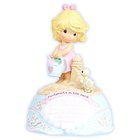 Precious Moments Figurine: Girl, Footprints in the Sand (Musical) Homeware