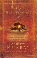 Daily in His Presence Paperback