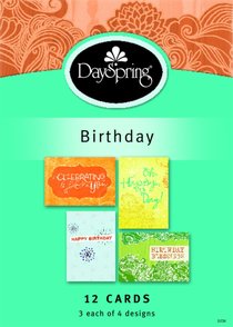Boxed Cards Birthday: Fresh Patterns Boxed Cards Birthday: Fresh Patterns