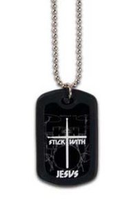 Faith Dog Tag Stick With Jesus Faith Dog Tag Stick With Jesus