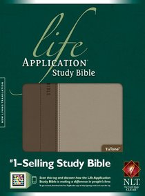 NLT Life Application Study Bible Taupe Stone Thumb-Indexed NLT Life Application Study Bible Taupe Stone Thumb-Indexed