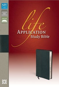 NIV Life Application Study Ebony (Red Letter Edition) NIV Life Application Study Ebony (Red Letter Edition)