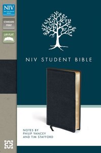 NIV Student Bible Bonded Leather Black NIV Student Bible Bonded Leather Black