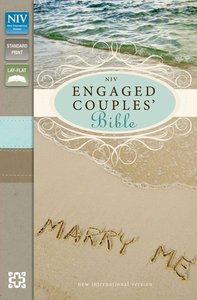 NIV Engaged Couples Bible Seaglass/Wet Sand Duo-Tone (Red Letter Edition) NIV Engaged Couples Bible Seaglass/Wet Sand Duo-Tone (Red Letter Edition)