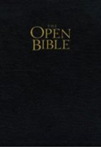 KJV the Open Bible Black KJV the Open Bible Black