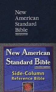 NASB Side Column Reference Large Print Blue NASB Side Column Reference Large Print Blue