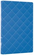 NIV Thinline Bible Quilted Blueberry Duo-Tone (Red Letter Edition) Imitation Leather
