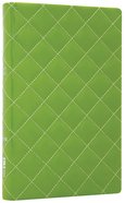 NIV Thinline Bible Quilted Kiwi Duo-Tone (Red Letter Edition) Imitation Leather