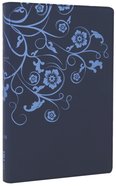 NIV Thinline Bible Flora and Fauna Flower/Vine Marina Blue (Red Letter Edition) Imitation Leather