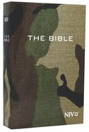 NIV Compact Bible Green Camouflage (Black Letter Edition) Paperback
