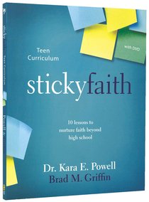 Sticky Faith Teen Curriculum With DVD Sticky Faith Teen Curriculum With DVD