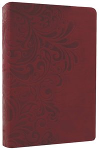 NKJV Study Bible Cranberry Leathersoft NKJV Study Bible Cranberry Leathersoft