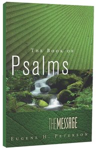 Message Book of Psalms (Black Letter Edition) Message Book of Psalms (Black Letter Edition)