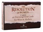 Courageous: The Resolution Daily Encouragement Cards For Women, 40 Cards Stationery