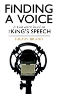 Finding a Voice Paperback