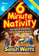 6 Minute Nativity (Book And Cd) Paperback