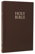 NIV Church Bible Brown Formerly NIV Pew Bible (Black Letter Edition) Hardback