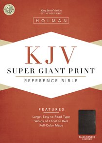 KJV Super Giant Print Reference Black (Red Letter Edition) KJV Super Giant Print Reference Black (Red Letter Edition)