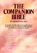 KJV Companion Bible, the Burgundy Hardback