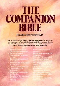 KJV Companion Bible, the Burgundy KJV Companion Bible, the Burgundy