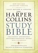 The Harpercollins Study Bible Standard Version With the Apocryphal/Deuterocanonical Books Hardback