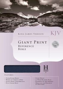 KJV Giant Print Reference Blue (Red Letter Edition) KJV Giant Print Reference Blue (Red Letter Edition)