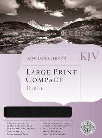 KJV Large Print Compact Bible Blue (Red Letter Edition) KJV Large Print Compact Bible Blue (Red Letter Edition)