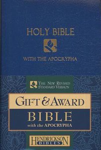 NRSV Gift & Award Bible With Apocrypha Blue NRSV Gift & Award Bible With Apocrypha Blue