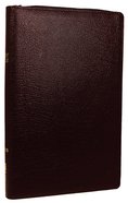 NIV Thinline Zippered Bible Burgundy (Red Letter Edition) Bonded Leather