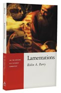 Lamentations (Two Horizons Old Testament Commentary Series) Paperback
