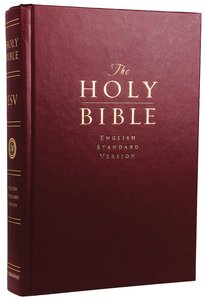 ESV Pew Bible Burgundy (Black Letter Edition) ESV Pew Bible Burgundy (Black Letter Edition)