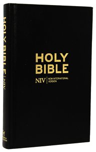 NIV Thinline Bible Black NIV Thinline Bible Black