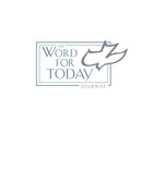 The Word For Today Journal Bonded Leather