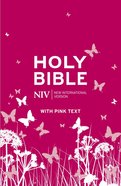 NIV Pocket Bible Pink Soft-Tone With Zip eBook
