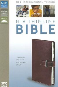 NIV Thinline Buckle Closure Bible Cranberry Duo-Tone (Red Letter Edition) NIV Thinline Buckle Closure Bible Cranberry Duo-Tone (Red Letter Edition)