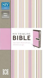 NIV Trimline Italian Duo Bible Choc/Pink NIV Trimline Italian Duo Bible Choc/Pink